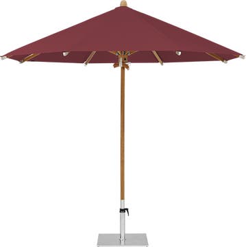 Parasol TEAKWOOD de Glatz, D.300, 436 Wine Parasol TEAKWOOD de Glatz, D.300, 436 Wine