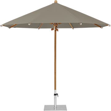 Parasol TEAKWOOD de Glatz, D.350, 461 Taupe Parasol TEAKWOOD de Glatz, D.350, 461 Taupe