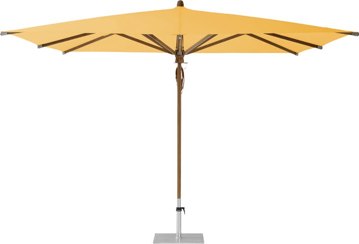Parasol TEAKWOOD de Glatz, 330 x 330, 438 Straw Parasol TEAKWOOD de Glatz, 330 x 330, 438 Straw