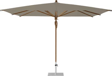 Parasol TEAKWOOD de Glatz, 330 x 330, 461 Taupe Parasol TEAKWOOD de Glatz, 330 x 330, 461 Taupe