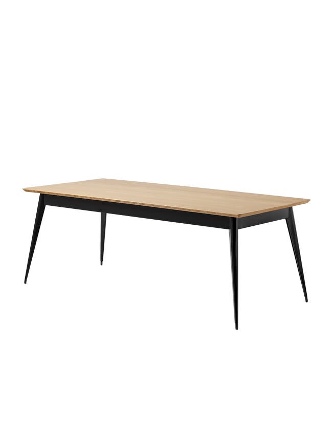 Table 55 Plateau chêne de Tolix, 200 x 95, Noir foncé Table 55 Plateau chêne de Tolix, 200 x 95, Noir foncé