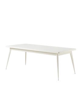 Table 55 de Tolix, 200 x 95, Blanc pur Table 55 de Tolix, 200 x 95, Blanc pur