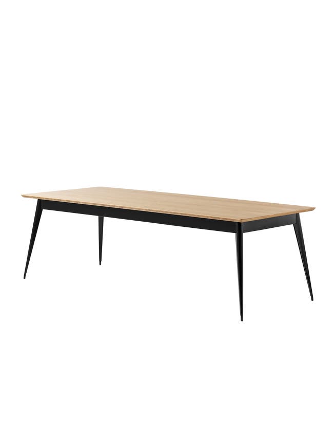 Table 55 Plateau chêne de Tolix, 240 x 100, Noir foncé Table 55 Plateau chêne de Tolix, 240 x 100, Noir foncé