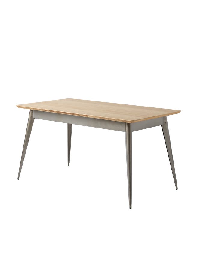 Table 55 Plateau chêne de Tolix, 140 x 80, Brut vernis Table 55 Plateau chêne de Tolix, 140 x 80, Brut vernis