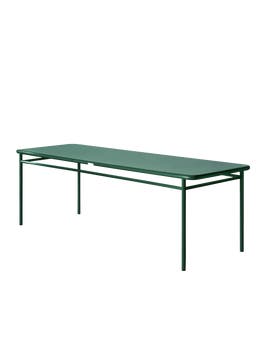 Table monacale T37 de Tolix, Vert mousse Table monacale T37 de Tolix, Vert mousse