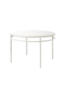 Table ronde T37 de Tolix, Ø 120 cm, Blanc pur Table ronde T37 de Tolix, Ø 120 cm, Blanc pur