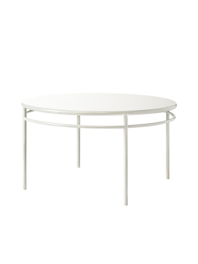 Table ronde T37 de Tolix, Ø 140 cm, Blanc pur Table ronde T37 de Tolix, Ø 140 cm, Blanc pur
