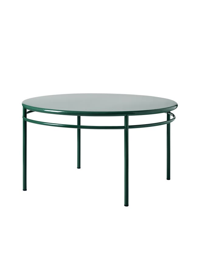 Table ronde T37 de Tolix, Ø 140 cm, Vert mousse Table ronde T37 de Tolix, Ø 140 cm, Vert mousse