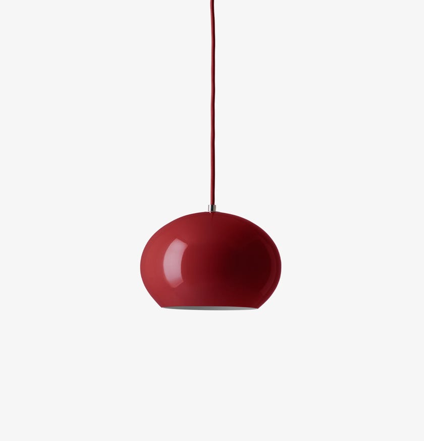 Suspension TOPAN VP6 de &Tradition, Ø.21 cm, Vermilion red