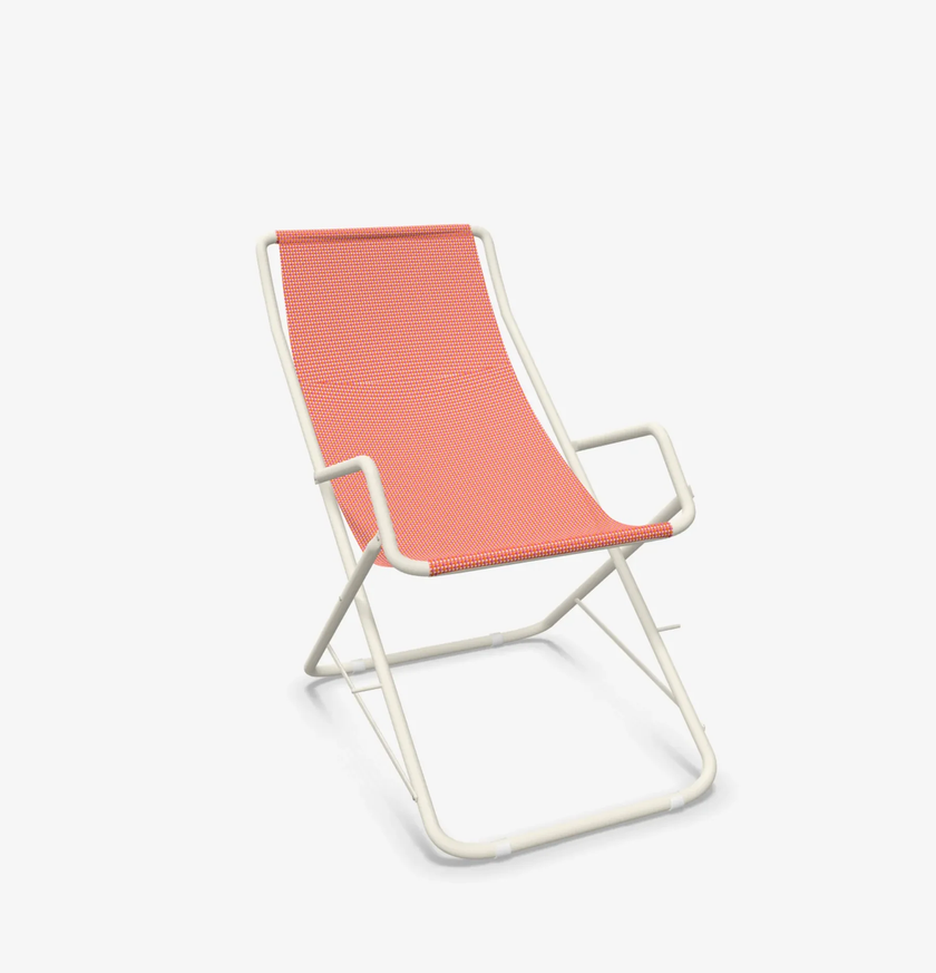 Transat BAHAMA de Emu, Blanc mat - Framboise
