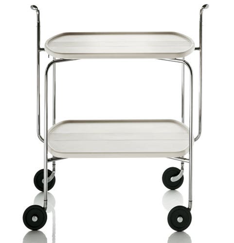 CHARIOT PLIANT TRANSIT, Blanc de MAGIS