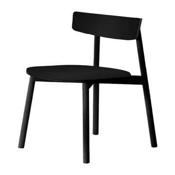 Chaise Kol en bois, Kai Black