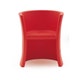 Chaise TRIOLI, Rouge