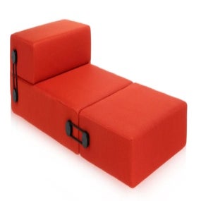 Chauffeuse TRIX de Kartell, Orange