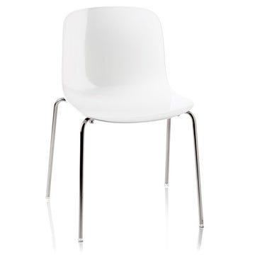 CHAISE TROY POLYPROLYLENE, Blanc de MAGIS