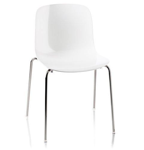 CHAISE TROY POLYPROLYLENE, Blanc de MAGIS