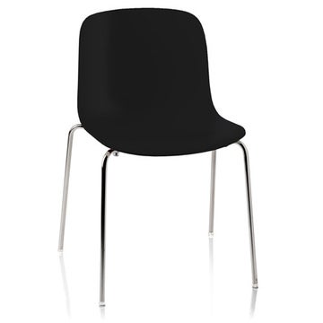 CHAISE TROY POLYPROLYLENE, Noir de MAGIS