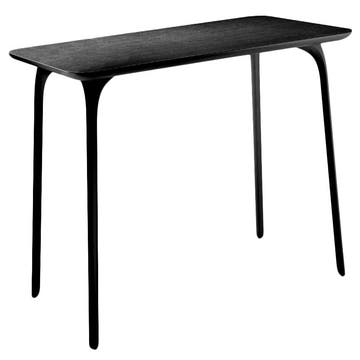 TABLE FIRST AVEC PLATEAU EN HPL, L.139 x 79 x 73,2 cm, Noir de MAGIS