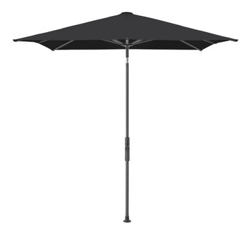 Parasol TWIST 240X240 de Glatz, Structure anthracite, Toile 408 Black