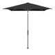 Parasol TWIST 240X240 de Glatz, Structure anthracite, Toile 408 Black