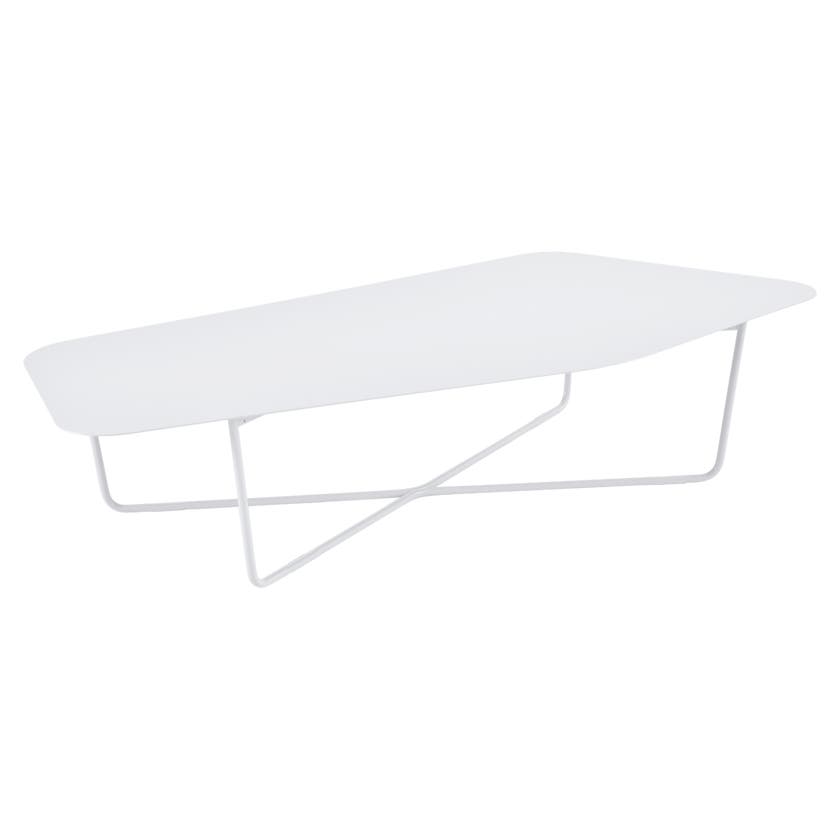 Table basse ULTRASOFA de Fermob, Blanc coton Table basse ULTRASOFA de Fermob, Blanc coton