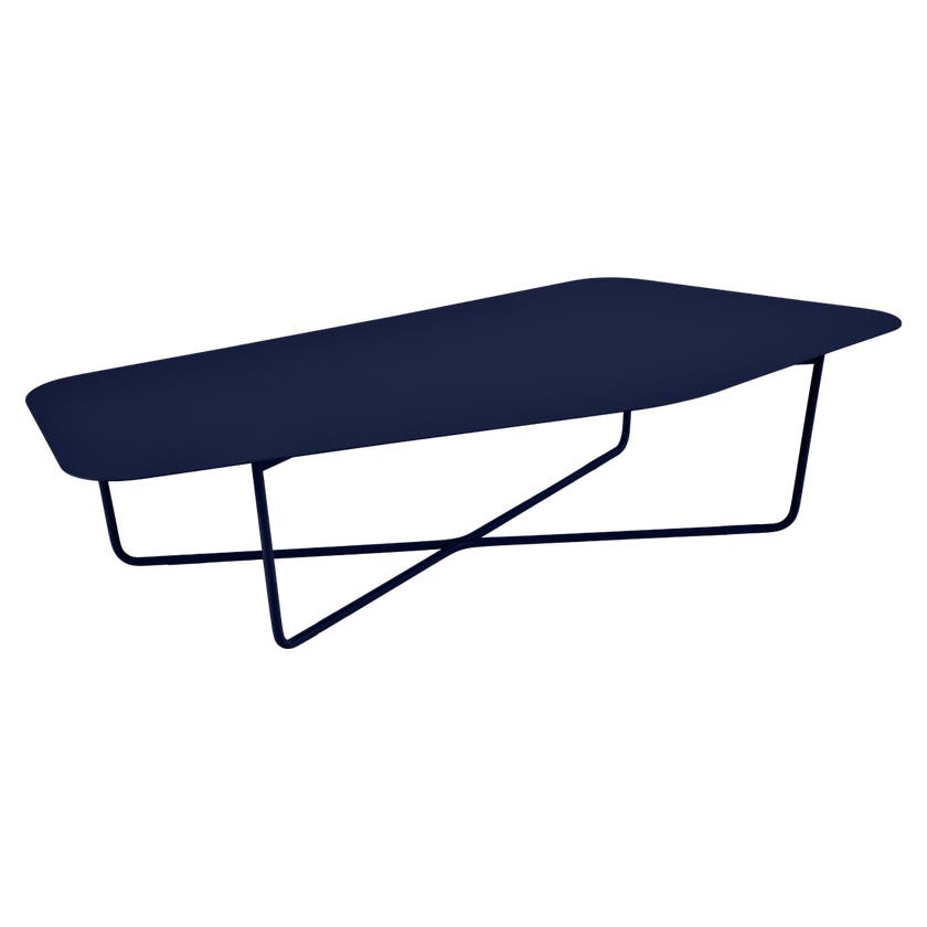 Table basse ULTRASOFA de Fermob, Bleu abysse Table basse ULTRASOFA de Fermob, Bleu abysse