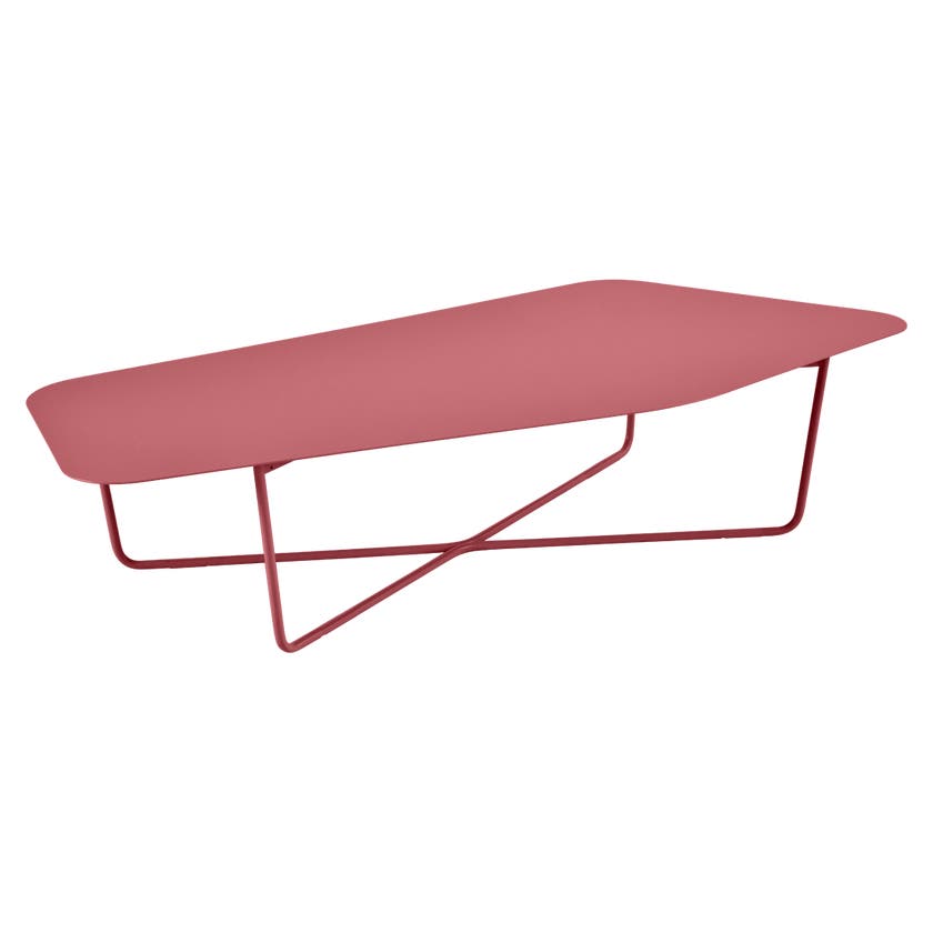 Table Basse ULTRASOFA de Fermob, 162x74 cm, Piment Table Basse ULTRASOFA de Fermob, 162x74 cm, Piment