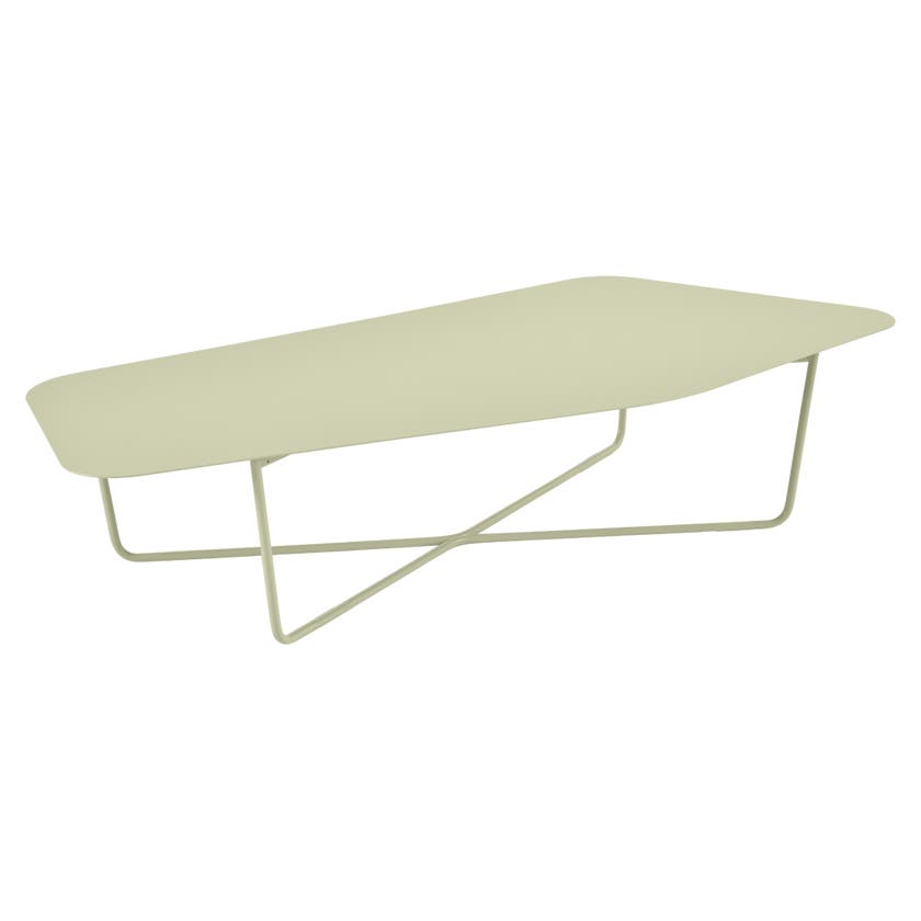 Table basse ULTRASOFA de Fermob, 162x74, Tilleul Table basse ULTRASOFA de Fermob, 162x74, Tilleul