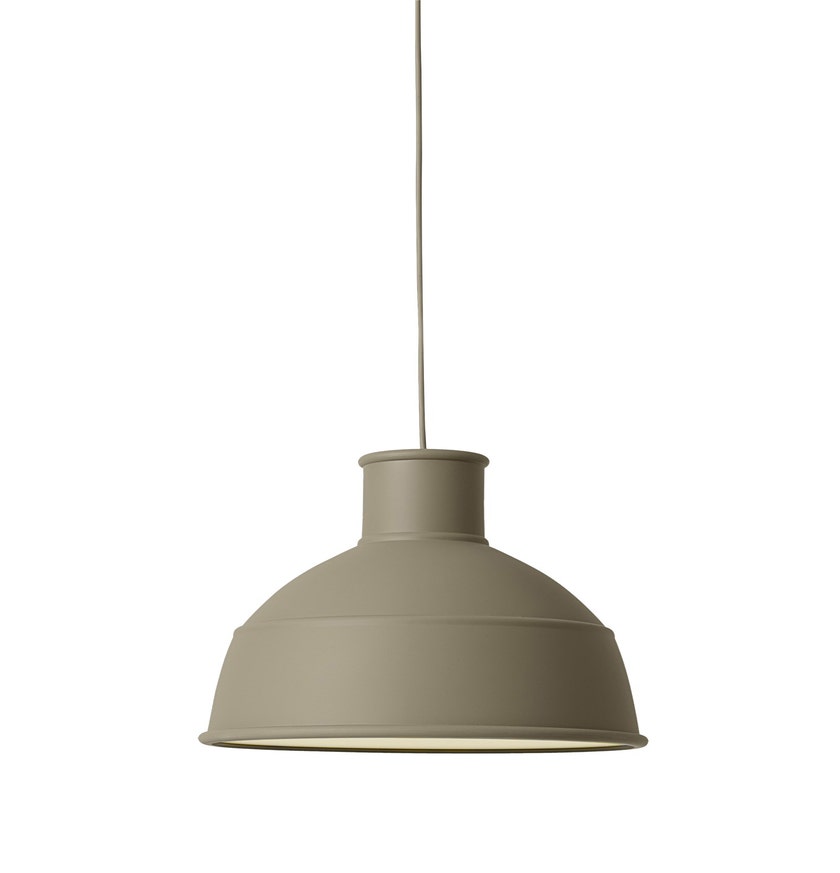 Suspension UNFOLD de Muuto, Olive