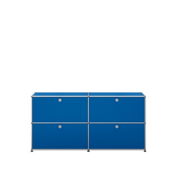 Meuble de rangement HALLER E2, Bleu gentiane