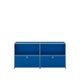 Meuble de rangement USM Haller C2, Bleu gentiane