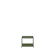 Petite table basse carrée USM Haller M22, Vert olive