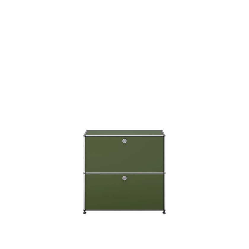 Buffet USM Haller S2, Vert olive Buffet USM Haller S2, Vert olive