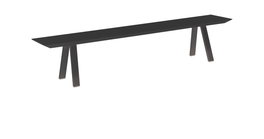 Banc VANITY de Vlaemynck, Basalte Banc VANITY de Vlaemynck, Basalte
