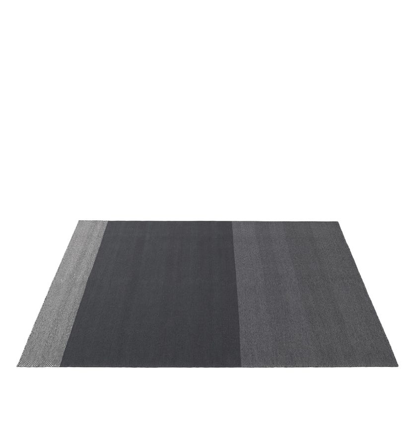 TAPIS VARJO DE MUUTO, 200 X 300 CM, GRIS FONCÉ
