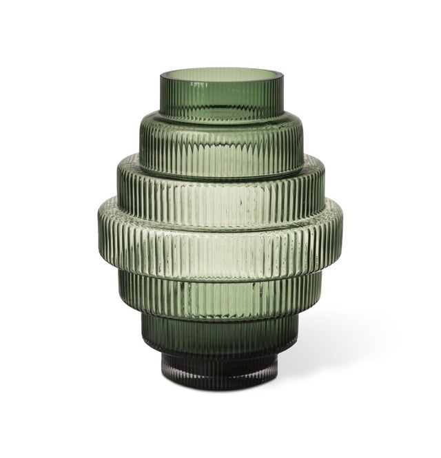 Vase STEPS de Pols Potten, Small, Green