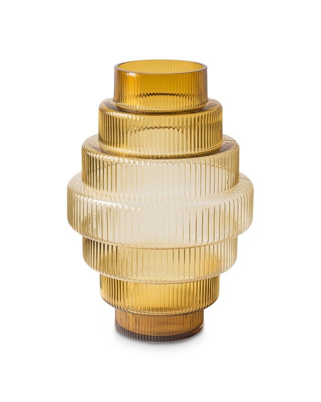 Vase STEPS de Pols Potten, Small, Amber Vase STEPS de Pols Potten, Small, Amber