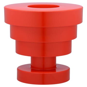 Vase CALICE de Kartell, Rouge