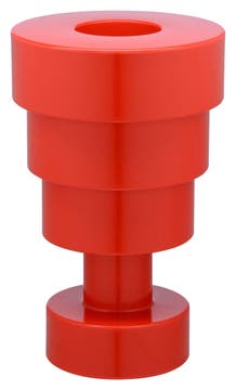 Vase CALICE de Kartell, Rouge Vase CALICE de Kartell, Rouge