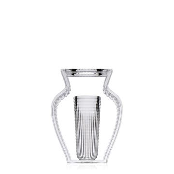 Vase I SHINE de Kartell, Cristal