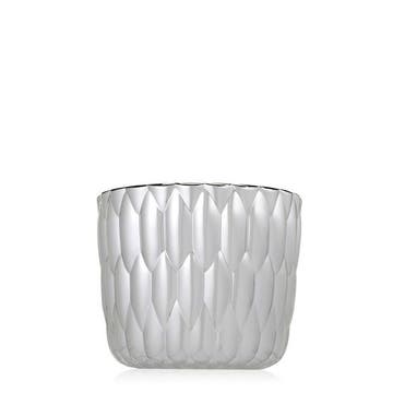 Vase JELLY de Kartell, Chrome