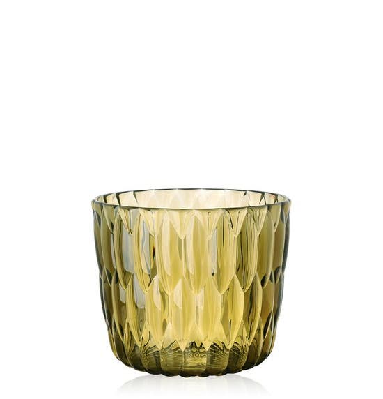 Vase JELLY de Kartell, Vert
