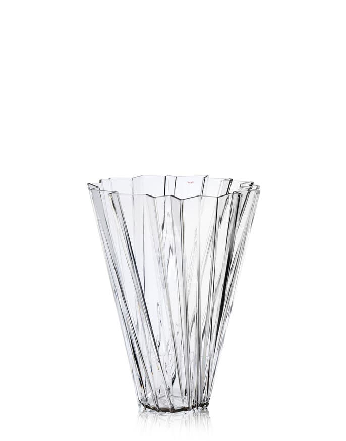 Vase SHANGHAI de Kartell, Cristal Vase SHANGHAI de Kartell, Cristal
