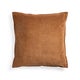 Housse de coussin Velvet - Cinnamon - carrée