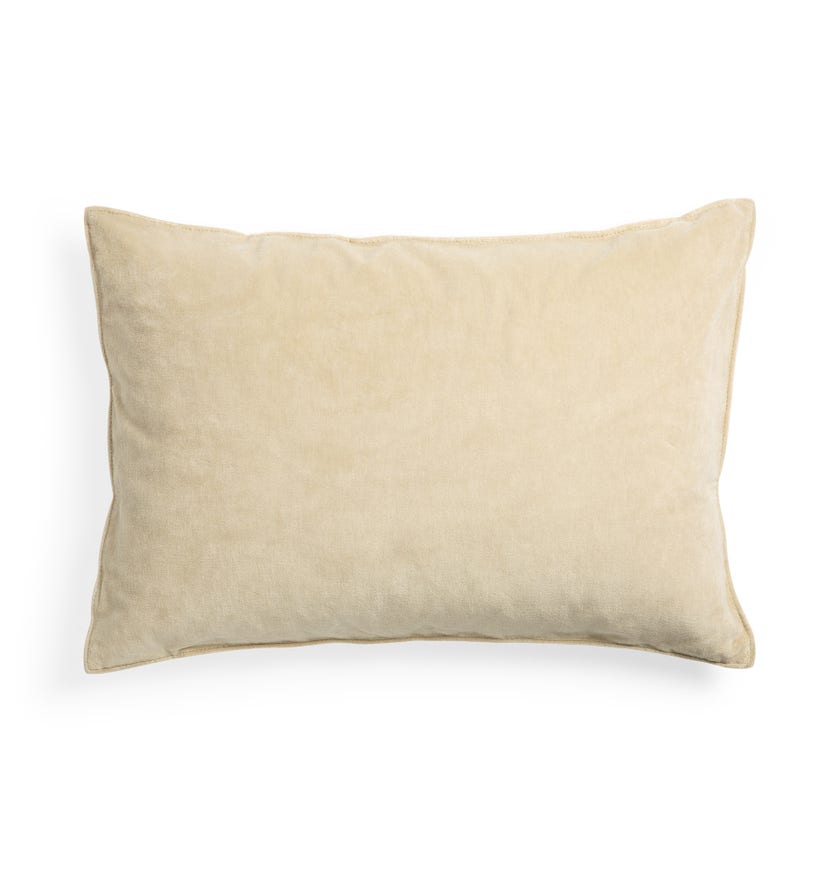 Housse de coussin Velvet - Sand - lumbar