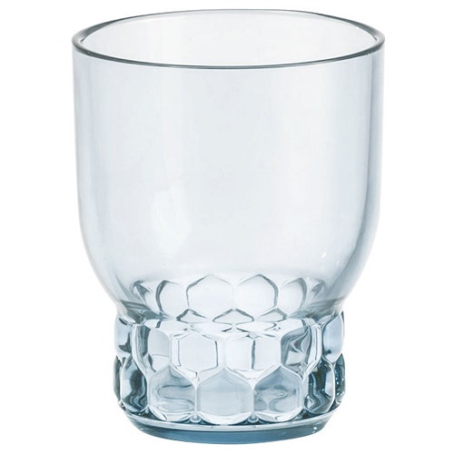 Verre JELLIES FAMILY H.11 de Kartell, Bleu ciel Verre JELLIES FAMILY H.11 de Kartell, Bleu ciel