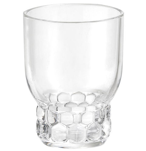 Verre JELLIES FAMILY H.11 de Kartell, Cristal
