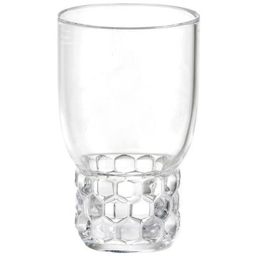 Verre JELLIES FAMILY H.13 de Kartell, Cristal