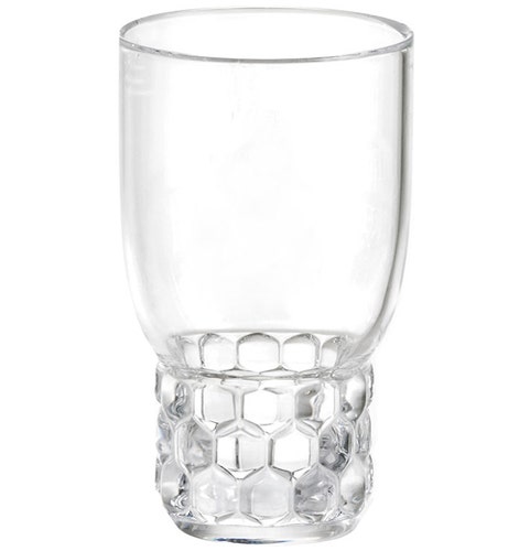 Verre JELLIES FAMILY H.13 de Kartell, Cristal