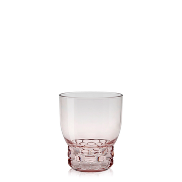 Verre JELLIES FAMILY H.13 de Kartell, Rose